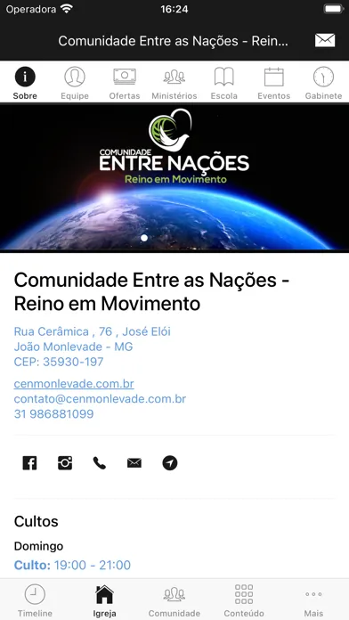 Captures d'écran de CEN - Reino em Movimento