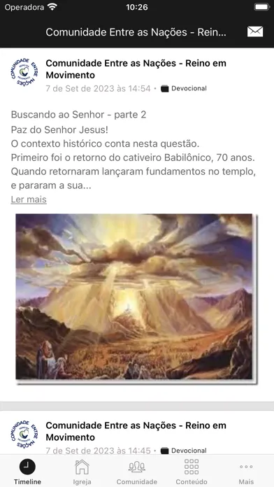 Captures d'écran de CEN - Reino em Movimento