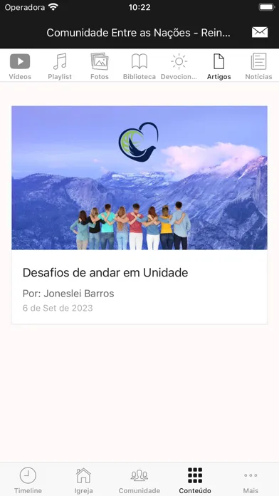 Captures d'écran de CEN - Reino em Movimento