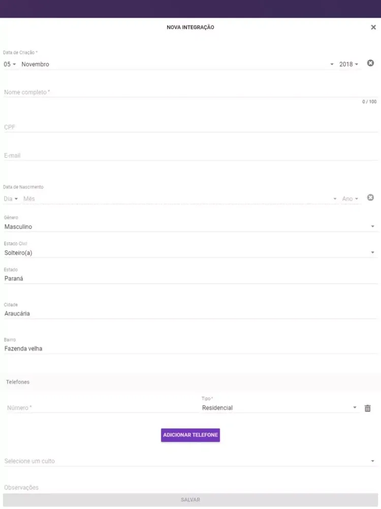Portal do Membro iPad  سکرین شاٹس