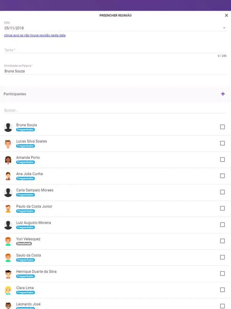 Portal do Membro iPad  سکرین شاٹس