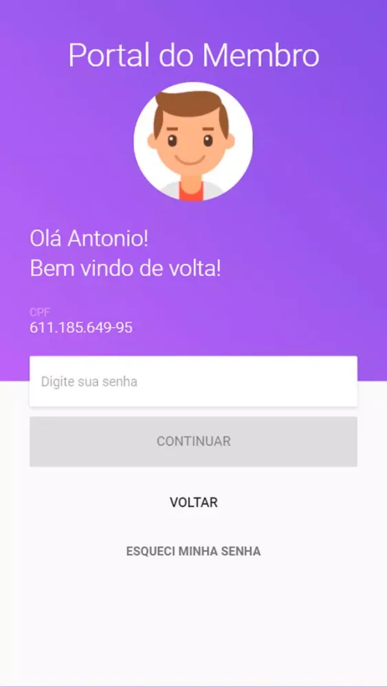 Portal do Membro سکرین شاٹس