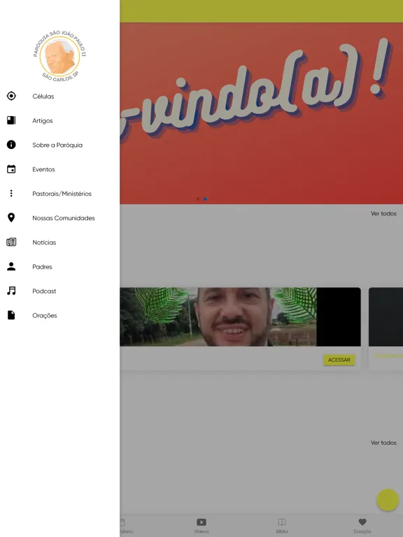 Paróquia São João Paulo II iPad  Ekran Görüntüleri