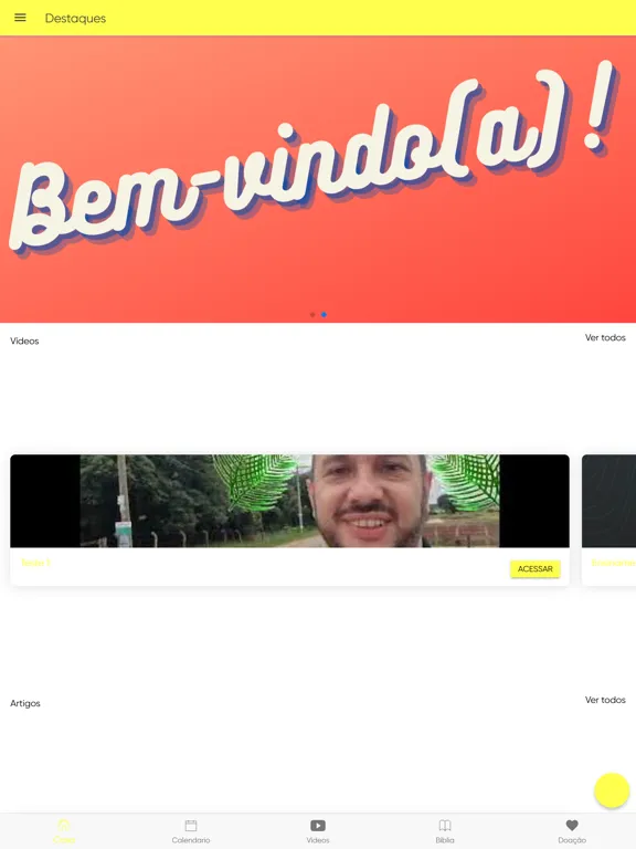 Paróquia São João Paulo II iPad  Ekran Görüntüleri
