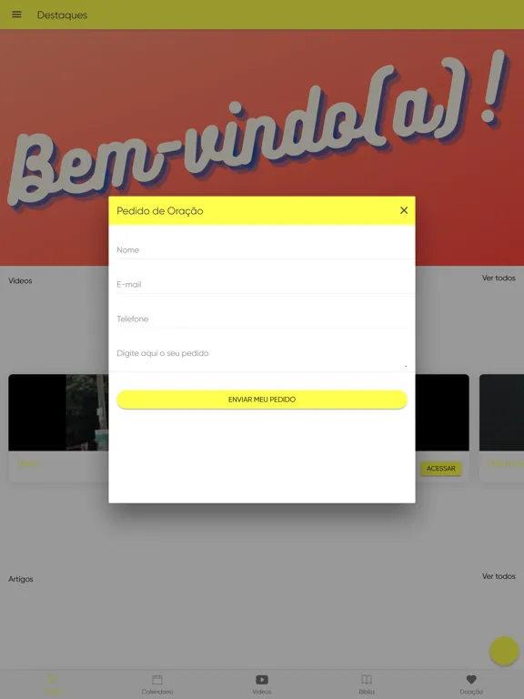 Paróquia São João Paulo II iPad  Ekran Görüntüleri