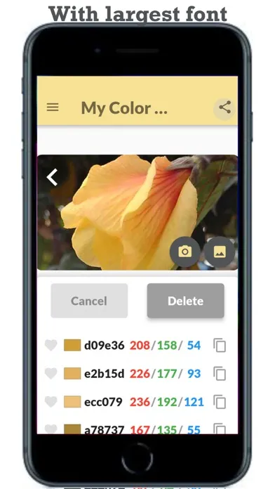 My Color Palette with Photos Screenshots