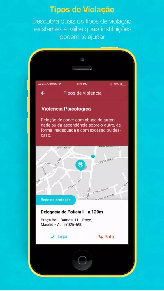 Tangkapan layar Proteja Brasil