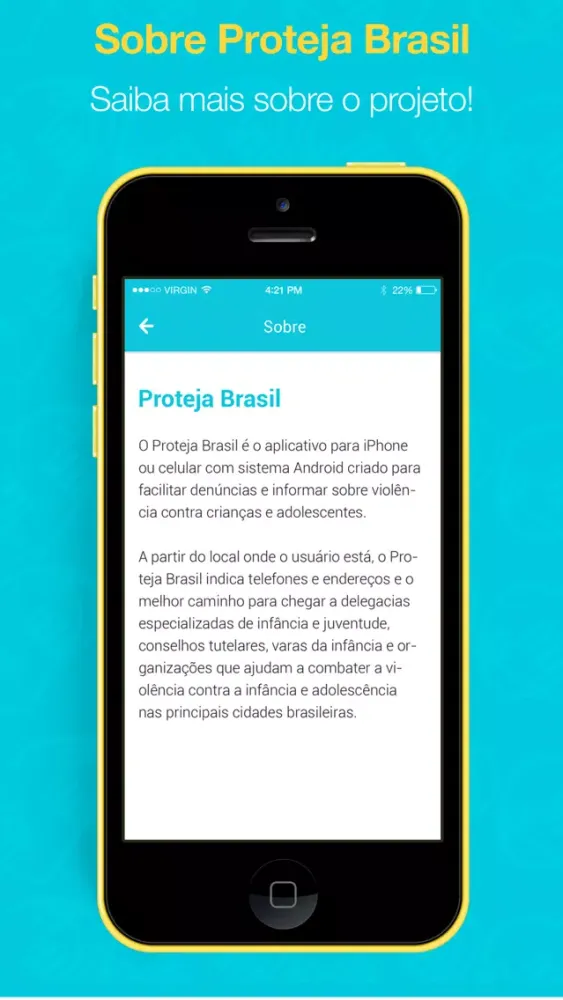 Tangkapan layar Proteja Brasil