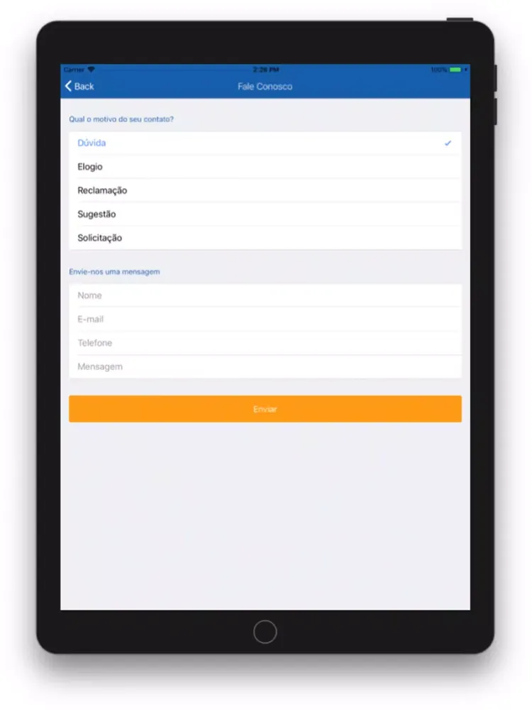 ภาพหน้าจอของ GCOOP GOIÁS COOPERATIVO iPad 