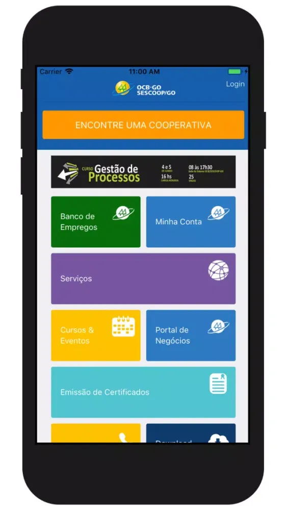 ภาพหน้าจอของ GCOOP GOIÁS COOPERATIVO