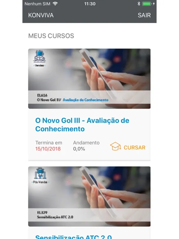 Academia Interativa iPad  سکرین شاٹس