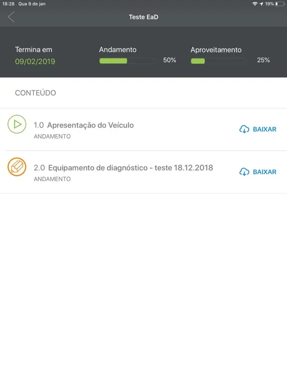 Academia Interativa iPad  سکرین شاٹس