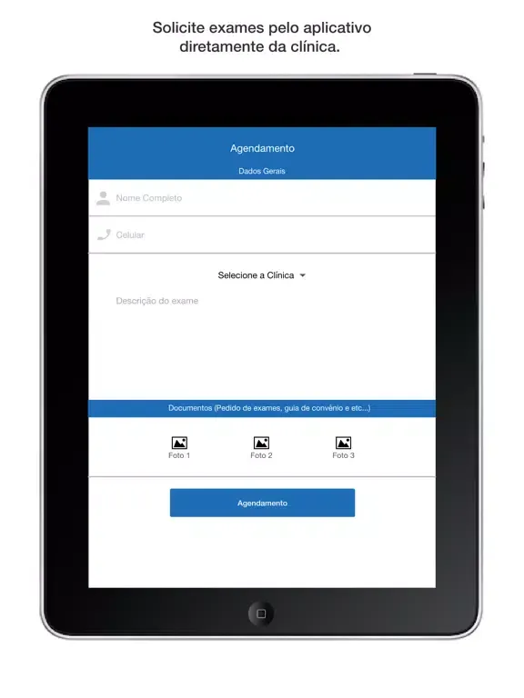 Ảnh chụp màn hình của IMED - Diagnóstico por Imagem iPad 