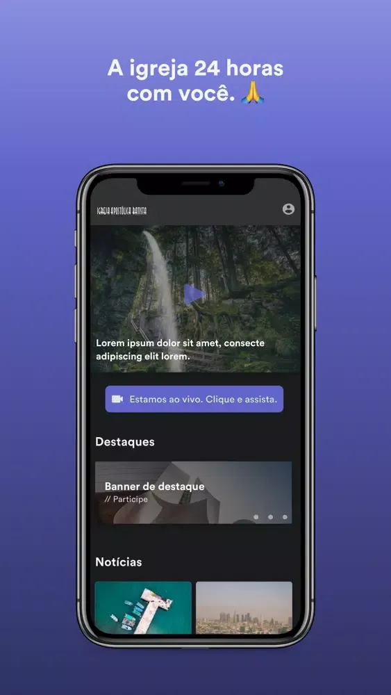 Capturas de pantalla de Igreja Apostólica Batista