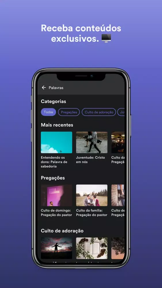 Capturas de pantalla de Igreja Apostólica Batista