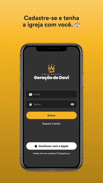 Zrzuty ekranu Geração de Davi - Aplicativo