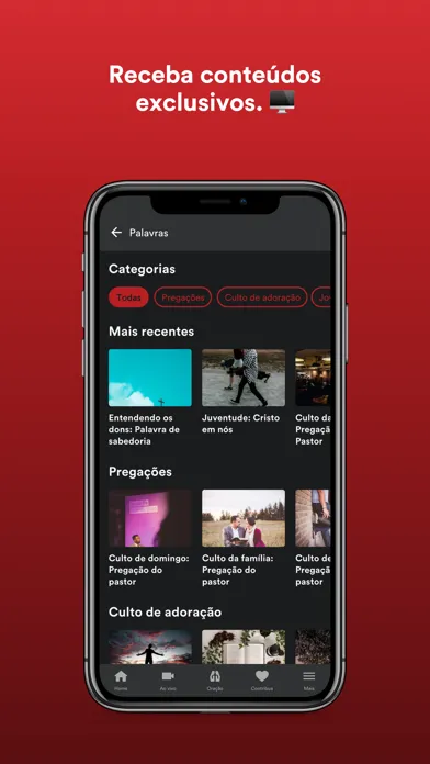 Capturas de pantalla de IBN Cristo Rei Oficial