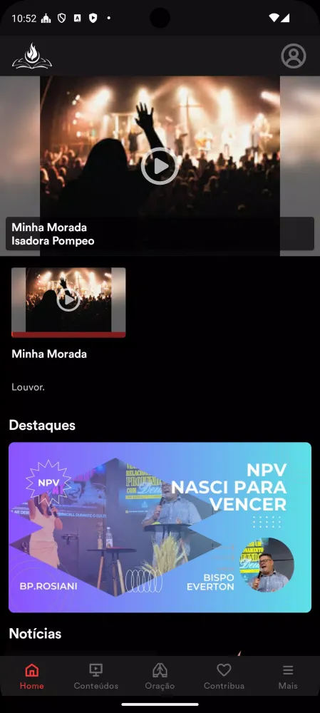 NPV CHURCH NASCI PARA VENCER Screenshots