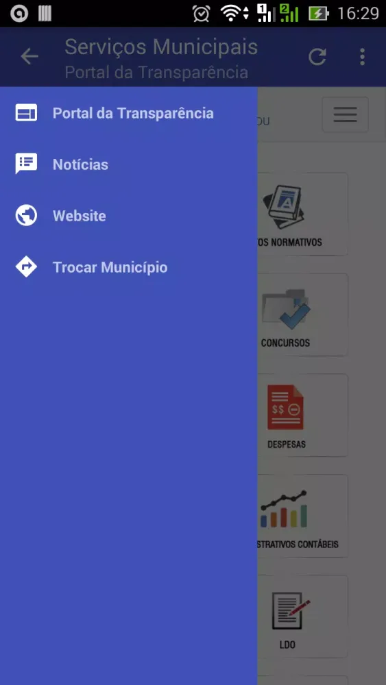 Serviços Municipais Ekran Görüntüleri