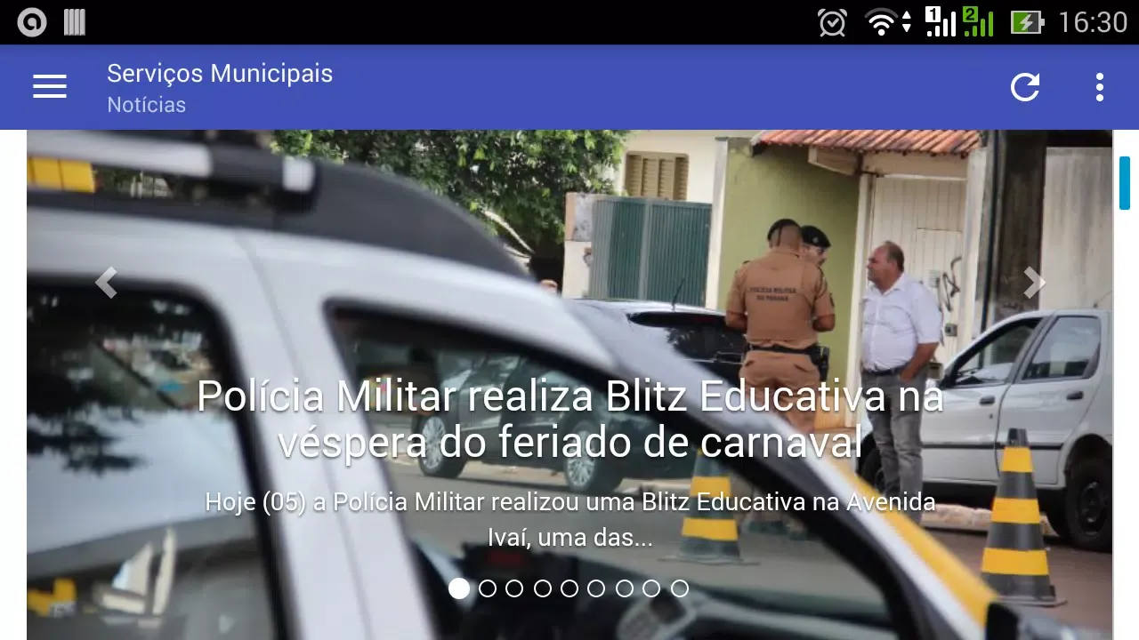 Serviços Municipais Ekran Görüntüleri