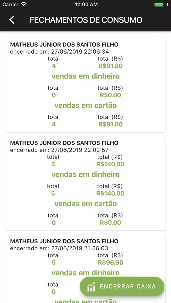 Ingressos Virtuais - Produção スクリーンショット