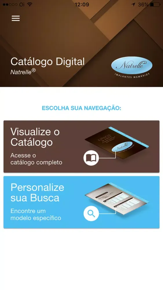 Catálogo Natrelle® Brasil スクリーンショット