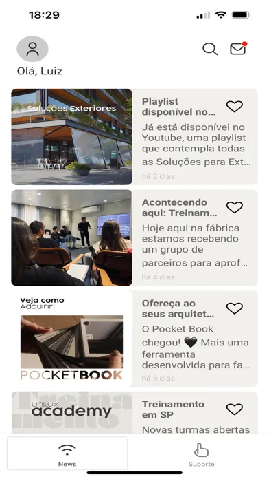 Unilux Conecta Screenshots