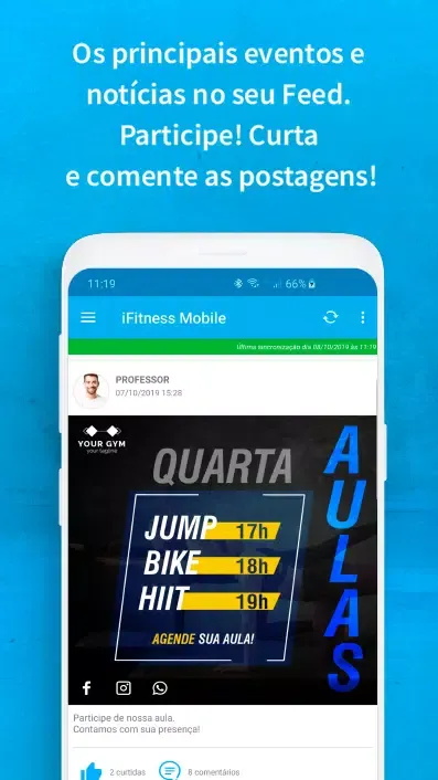Ảnh chụp màn hình của iFitness Mobile