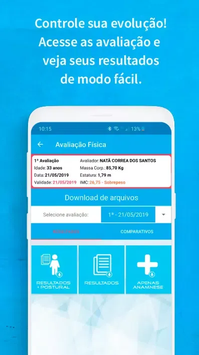 Ảnh chụp màn hình của iFitness Mobile