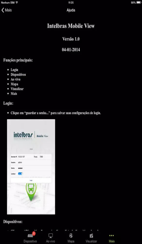Intelbras Mobile View應用截圖