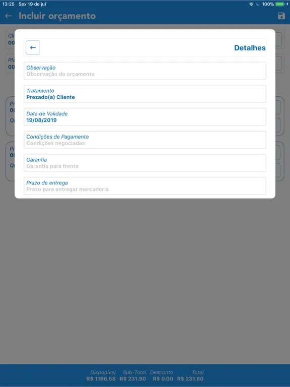 Capturas de pantalla de iVendas - Força de Vendas iPad 