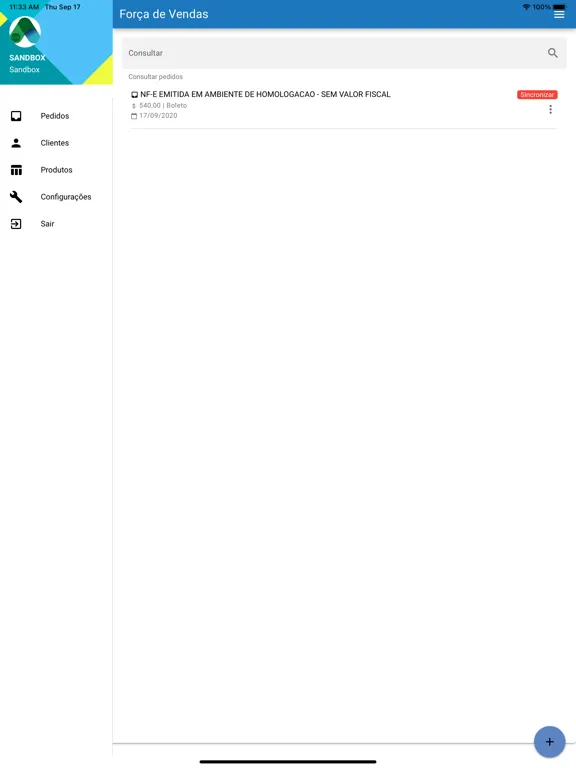 AquiPedidos iPad  स्क्रीनशॉट