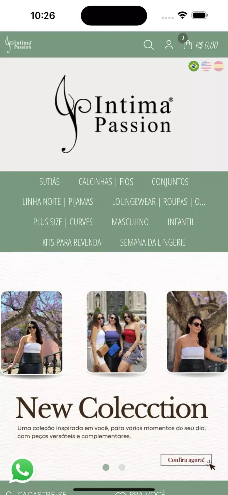 Intima Passion Lingerie Ekran Görüntüleri