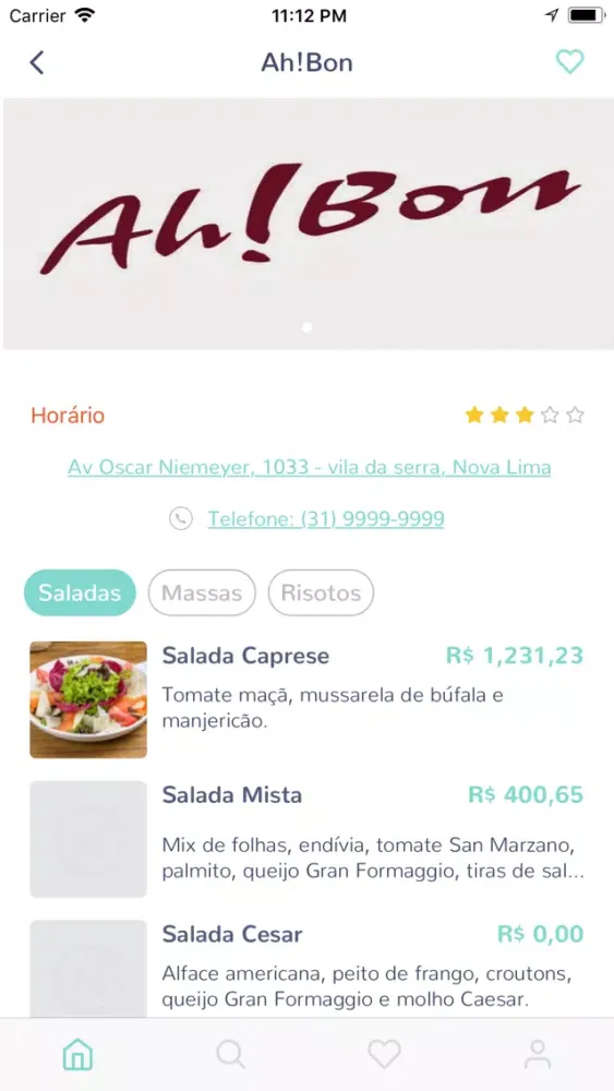 OneMenu应用截图