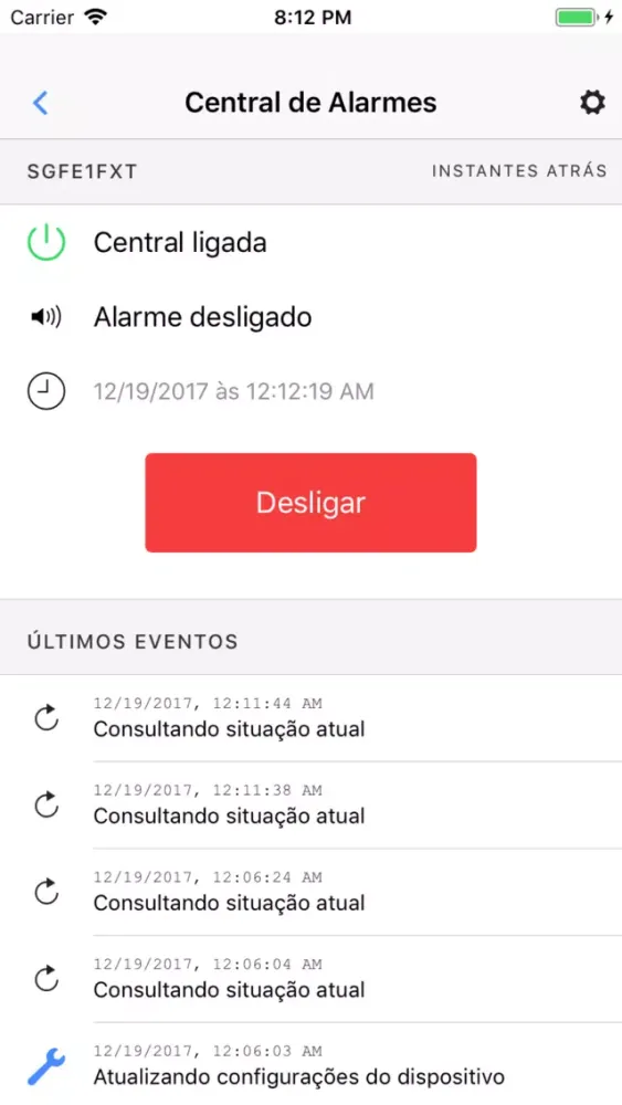 Capturas de pantalla de iotech Control