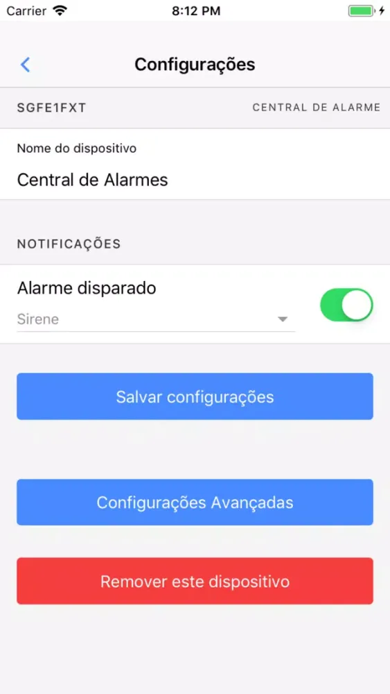 Capturas de pantalla de iotech Control