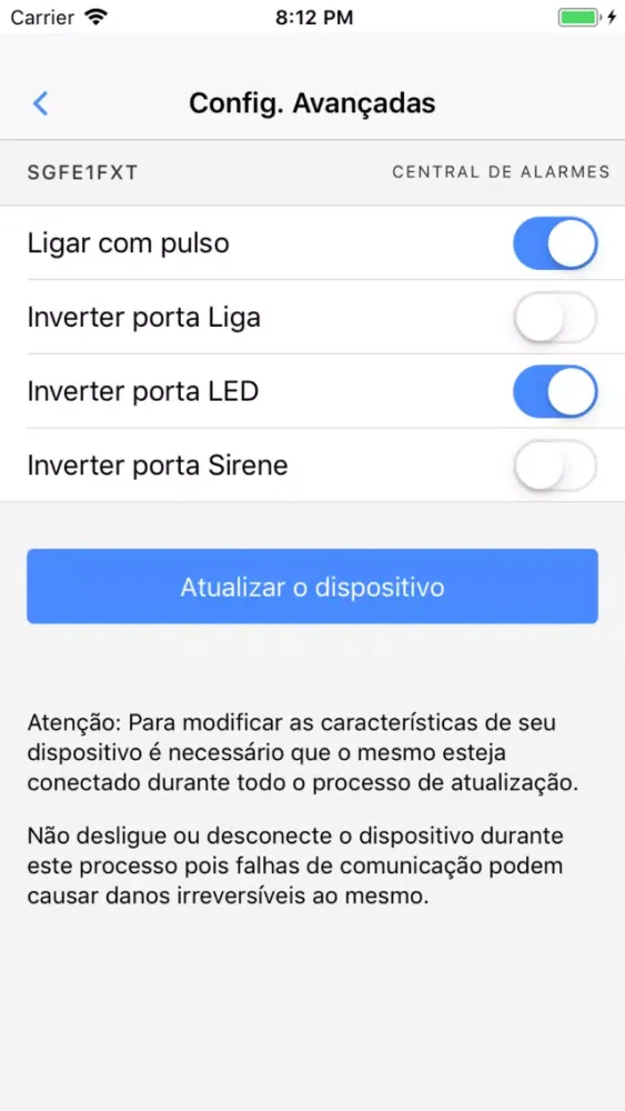Capturas de pantalla de iotech Control