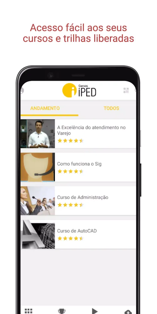 Meus Cursos Online Screenshots