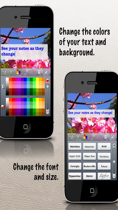 ภาพหน้าจอของ Snap Camera! - Write notes on your pictures the easy way.