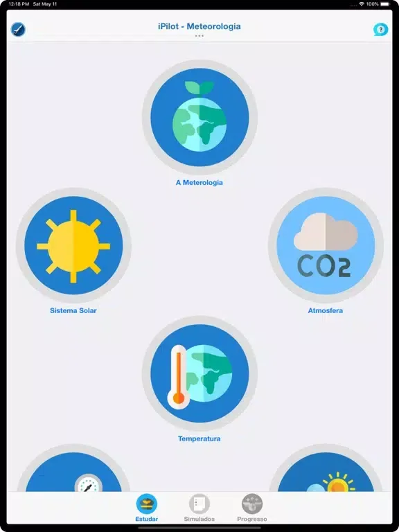 iPilot - Meteorologia iPad  Screenshots