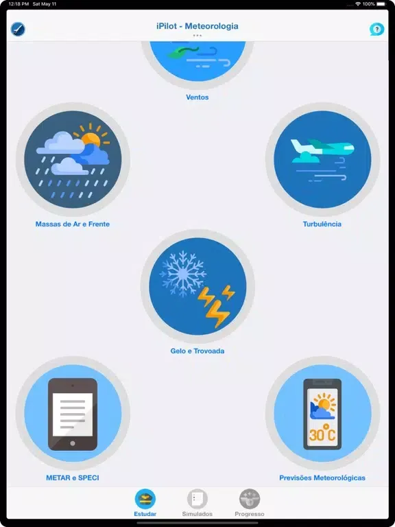 iPilot - Meteorologia iPad  Screenshots