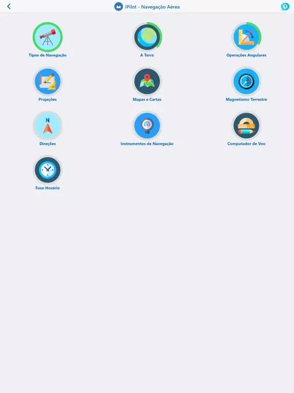 iPilot - Navegação Aérea iPad  Screenshots