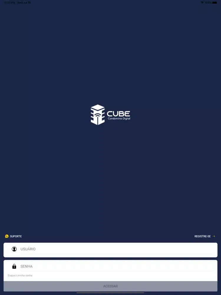 CUBE App iPad  스크린샷