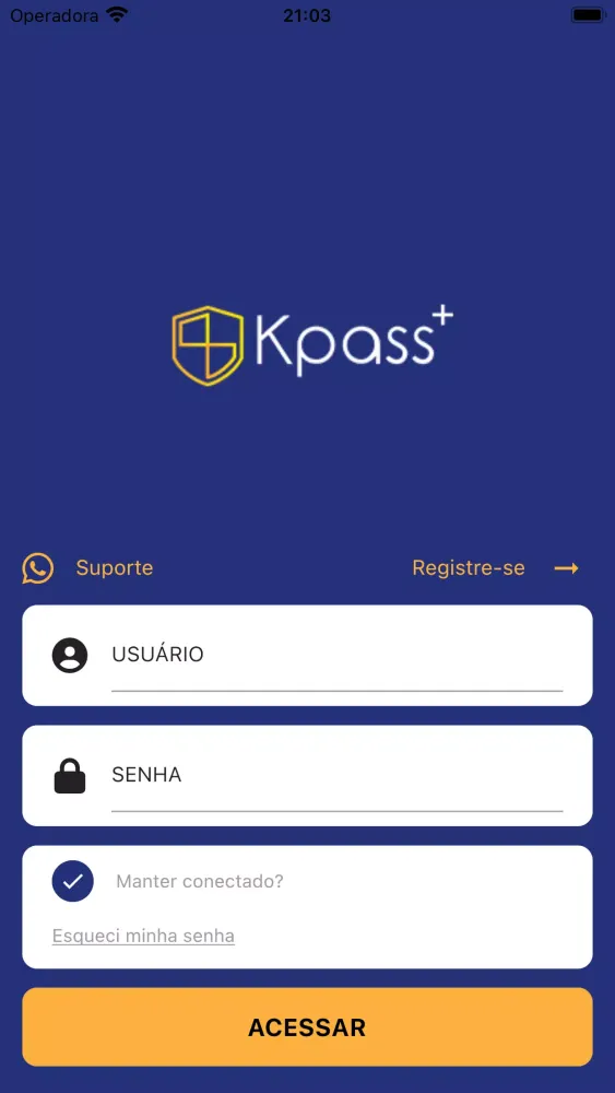 Tangkapan skrin Kpass+