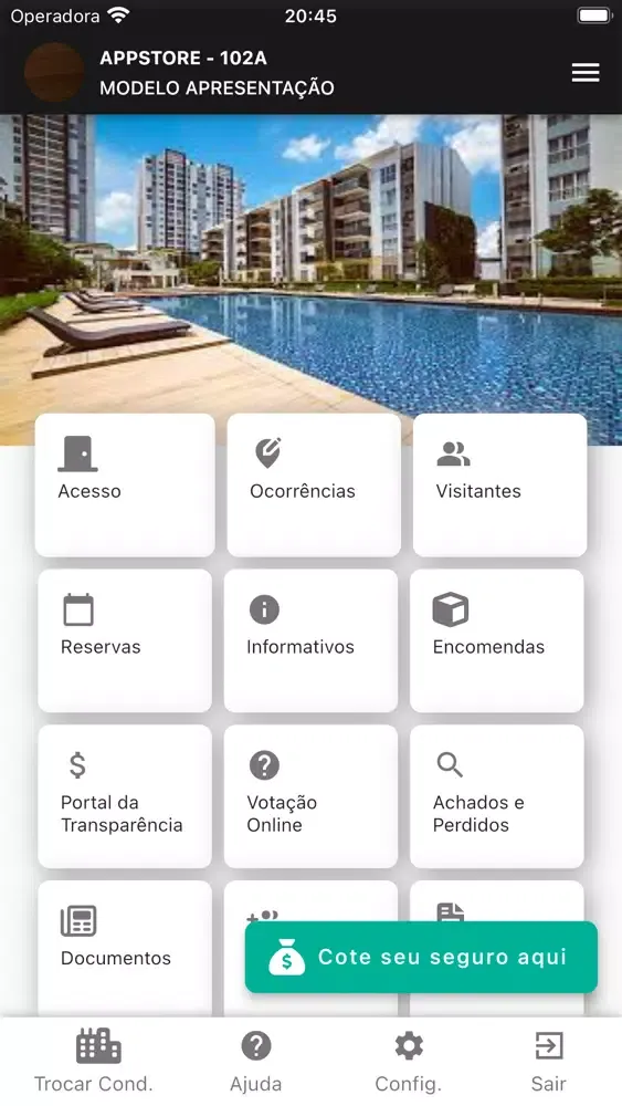 Síndico Advanced Ekran Görüntüleri