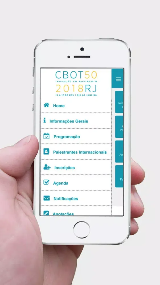 Capturas de tela do CBOT 2018