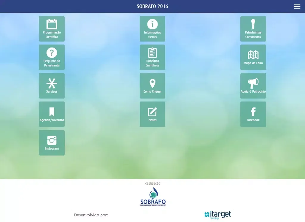 Capturas de pantalla de SOBRAFO 2016 iPad 