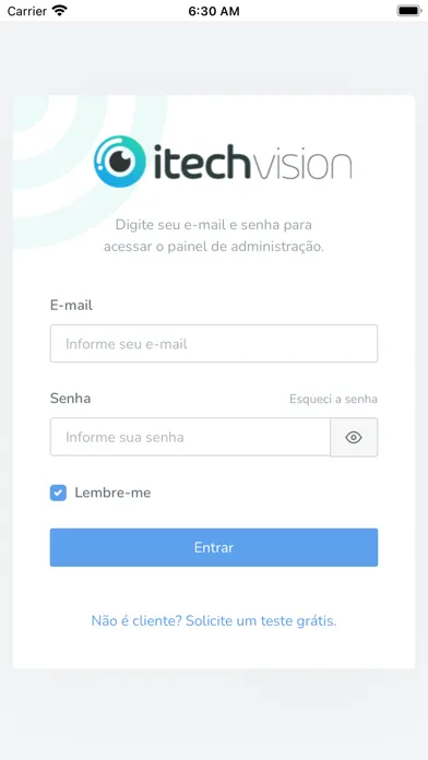 Itech Vision Screenshots