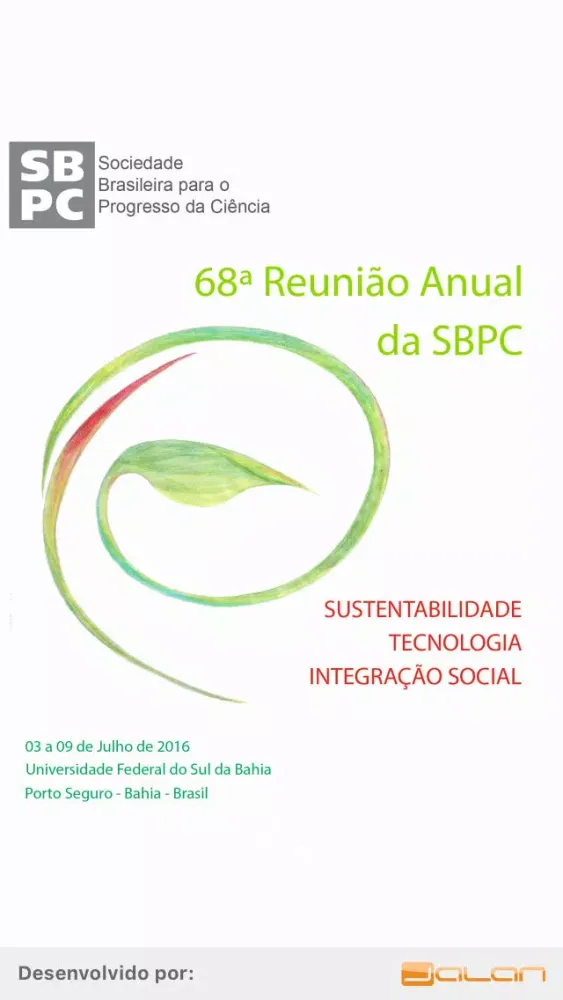 68ª RA da SBPC स्क्रीनशॉट