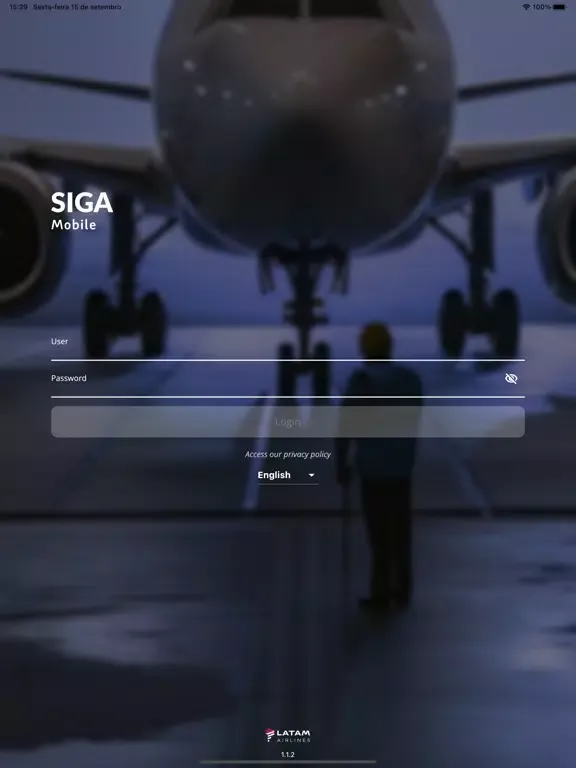 Tangkapan skrin Siga Mobile iPad 